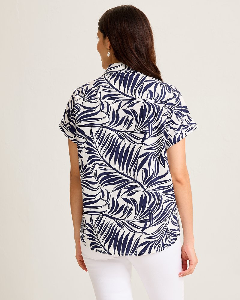 Lush Zebra Twill Camp Shirt