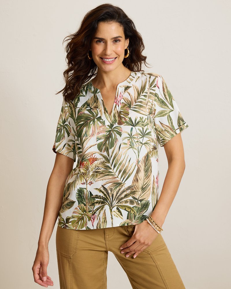 Hidden Coast Silk Top