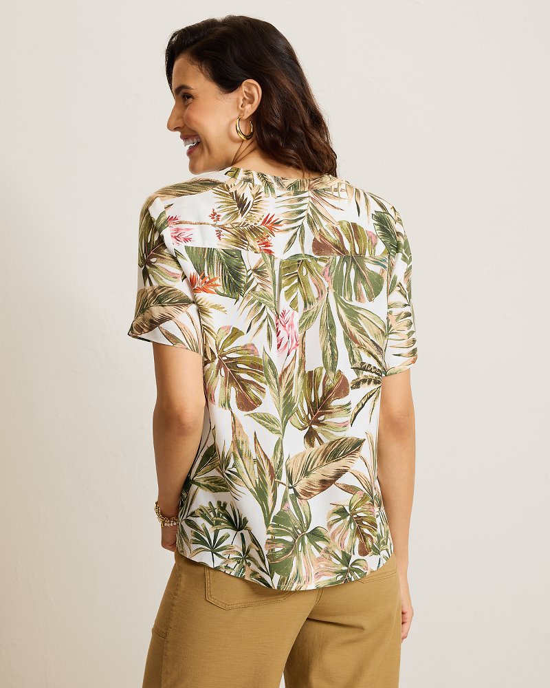 Hidden Coast Silk Top thumbnail 3