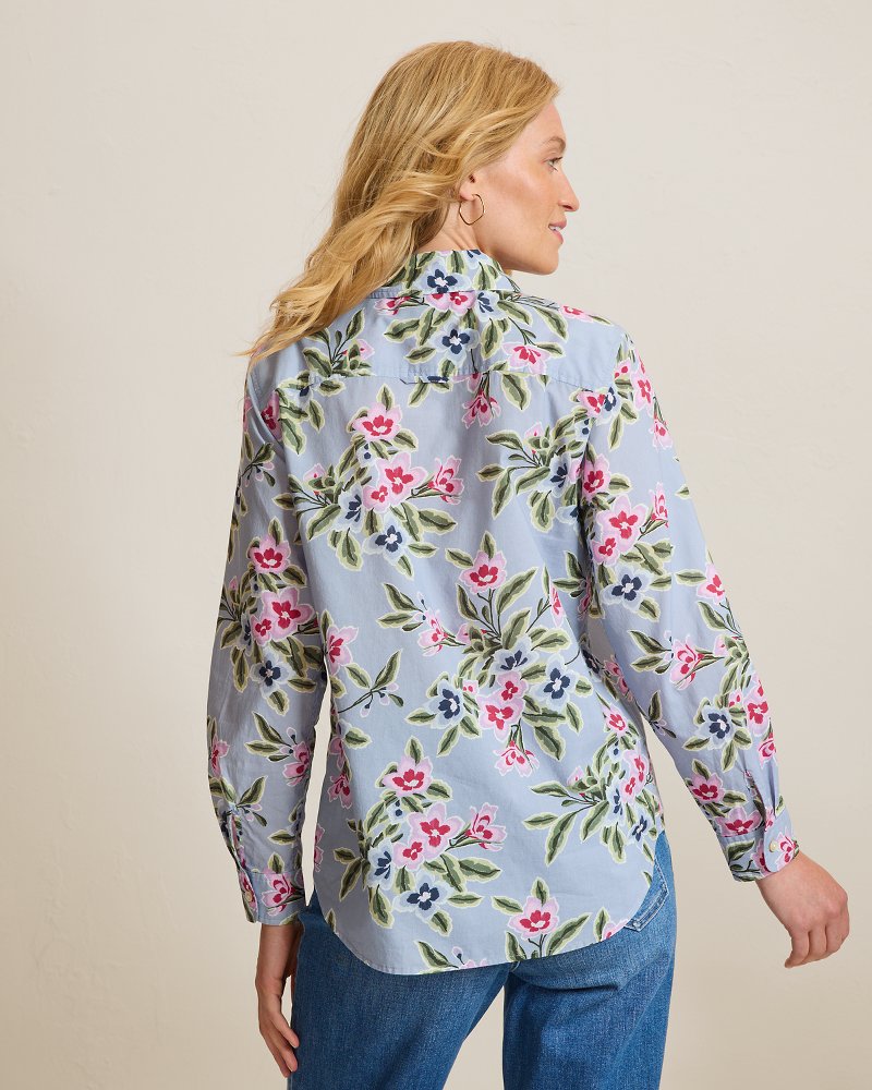 Ocean Petals Voile Classic Shirt thumbnail 3