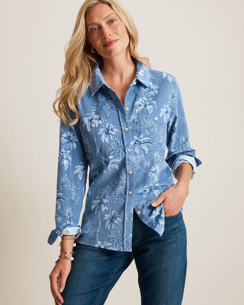 Coasta Cord Beachside Palms Classic Shirt