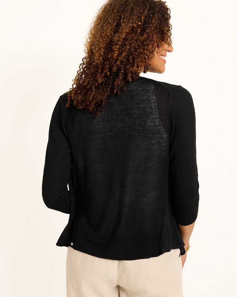 Thumbnail for Addison Linen-Blend Cardigan