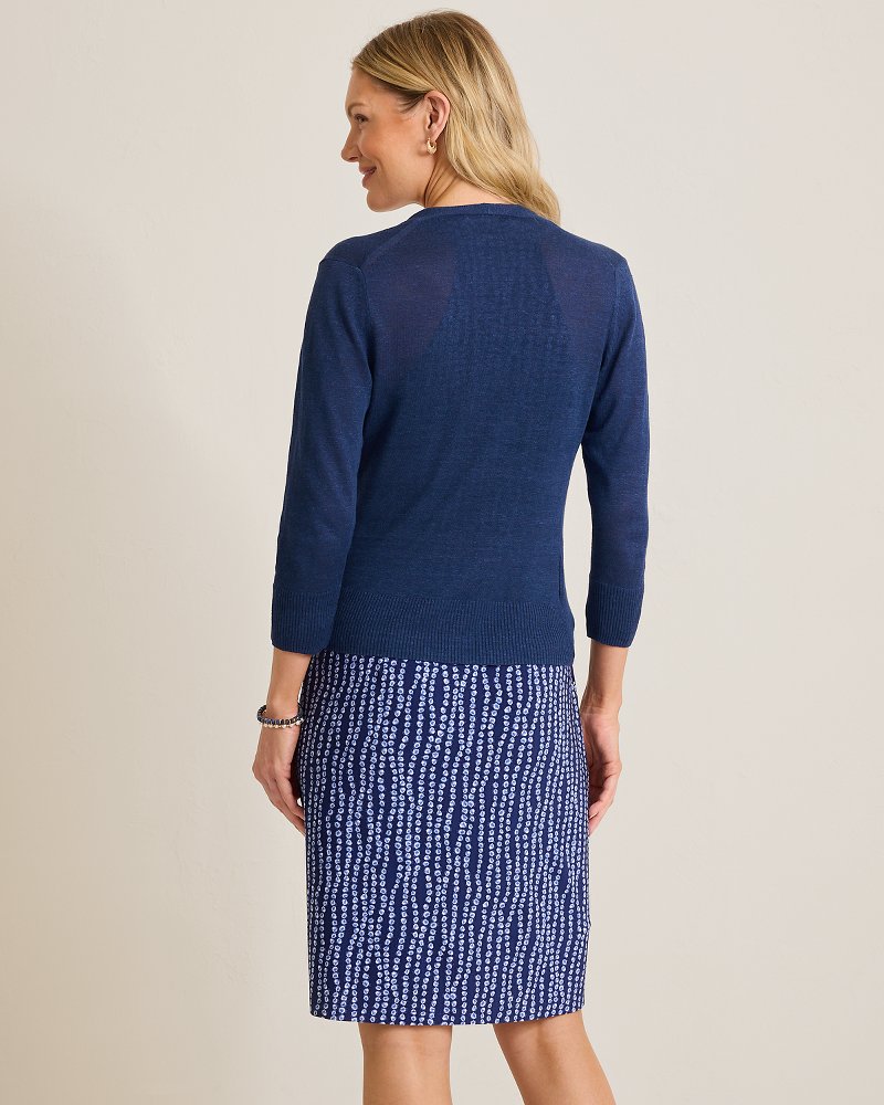 Thumbnail for Addison Linen-Blend Cardigan