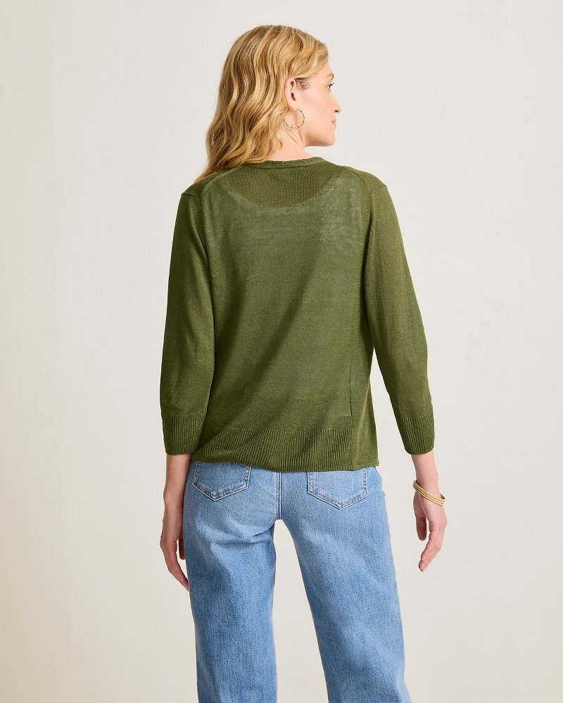 トップス SUNSEA 17S60 LINEN CARDIGAN SIZE 3 242121276_7683.jpg