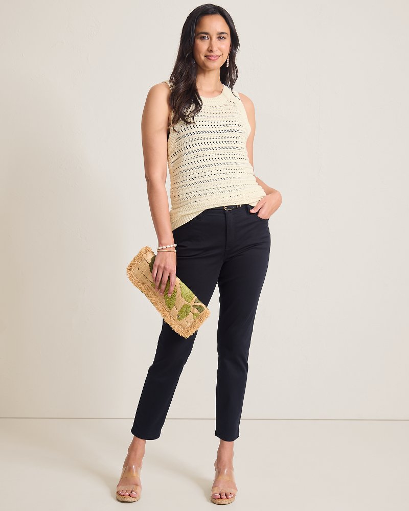 Thumbnail for Crochet Stitch Sleeveless Sweater