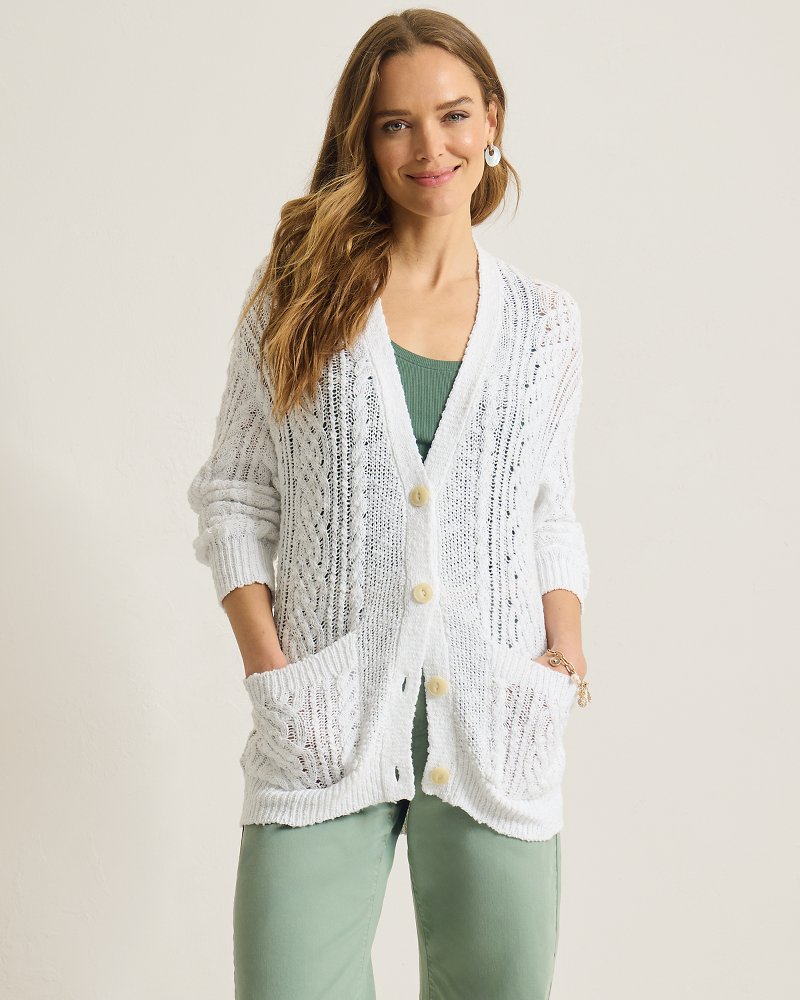 Thumbnail for Basalt Bay Cotton Cardigan