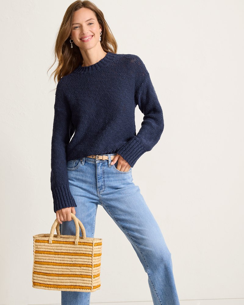 Bayshore Cotton Crew Sweater