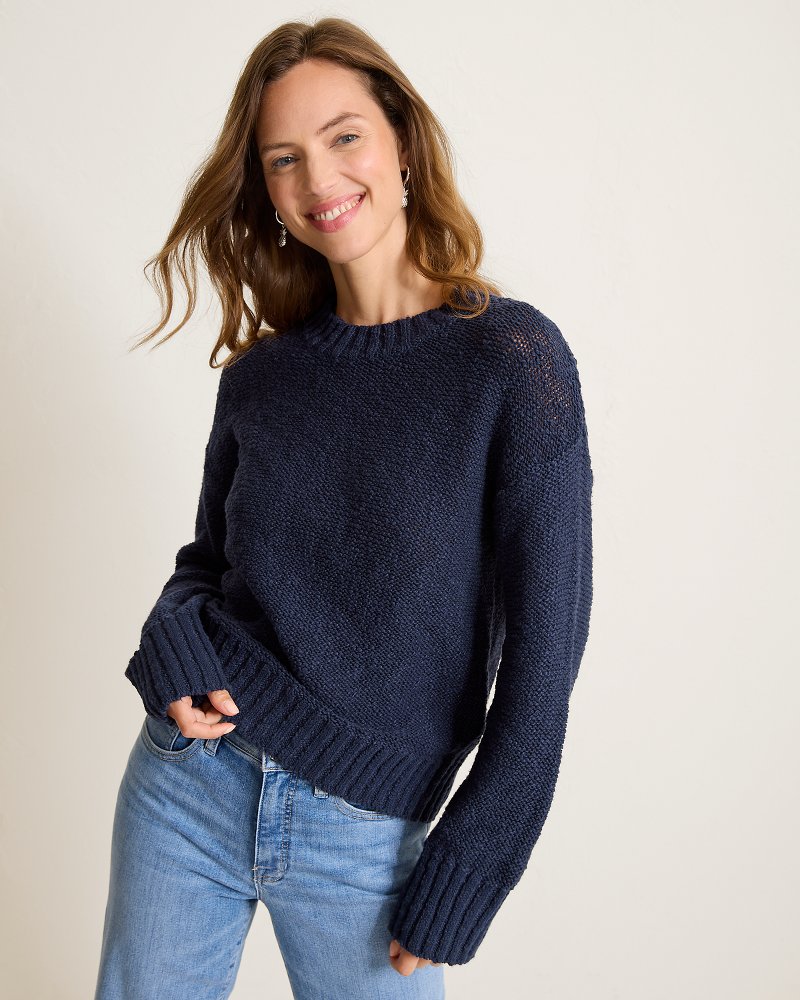 Bayshore Cotton Crew Sweater