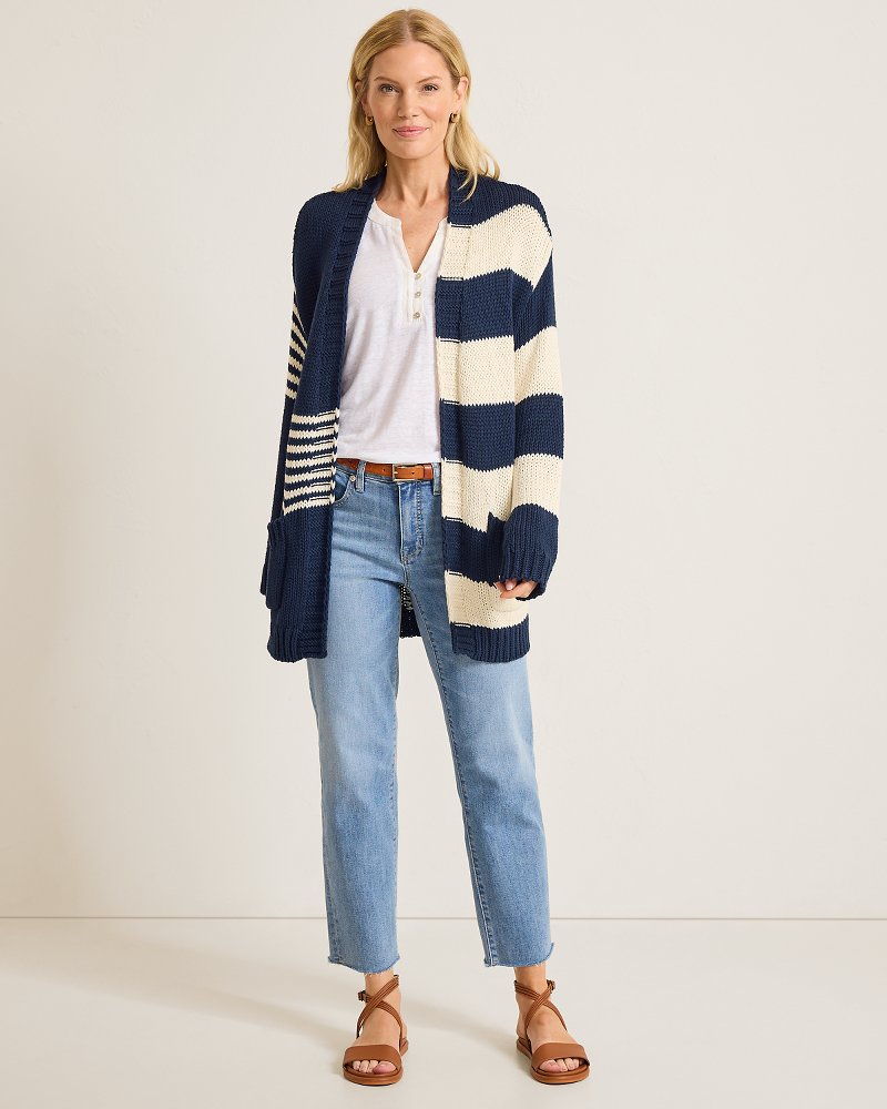 Boardwalk Stripe Cardigan