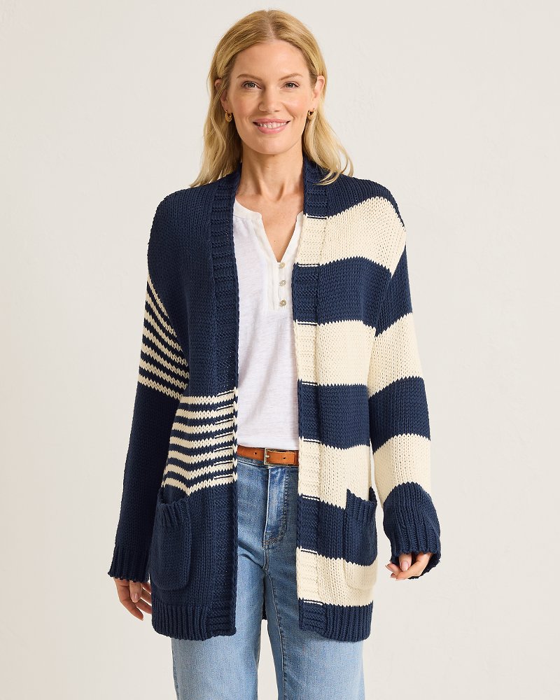Boardwalk Stripe Cardigan