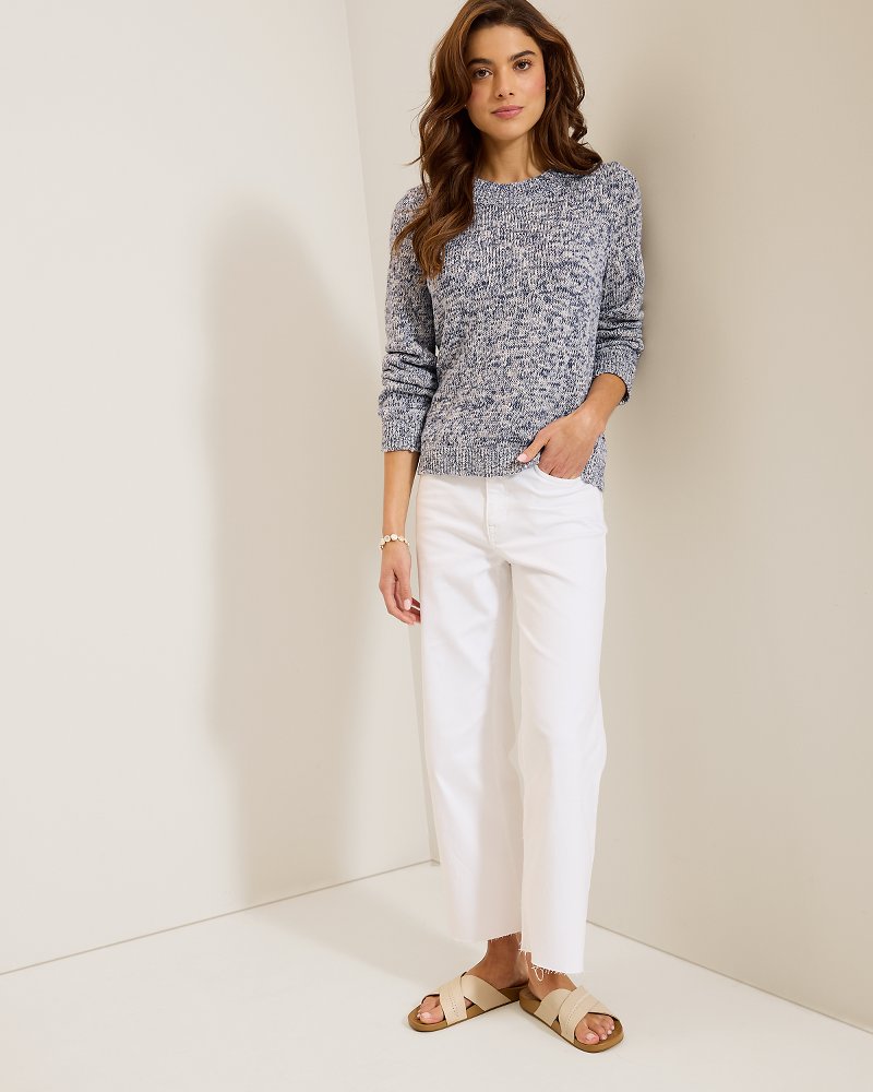 Surf Shore Mouline Jersey Crew Sweater