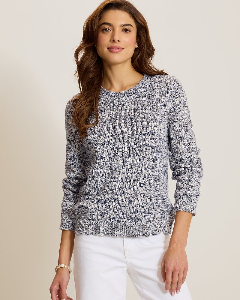 Surf Shore Mouline Jersey Crew Sweater