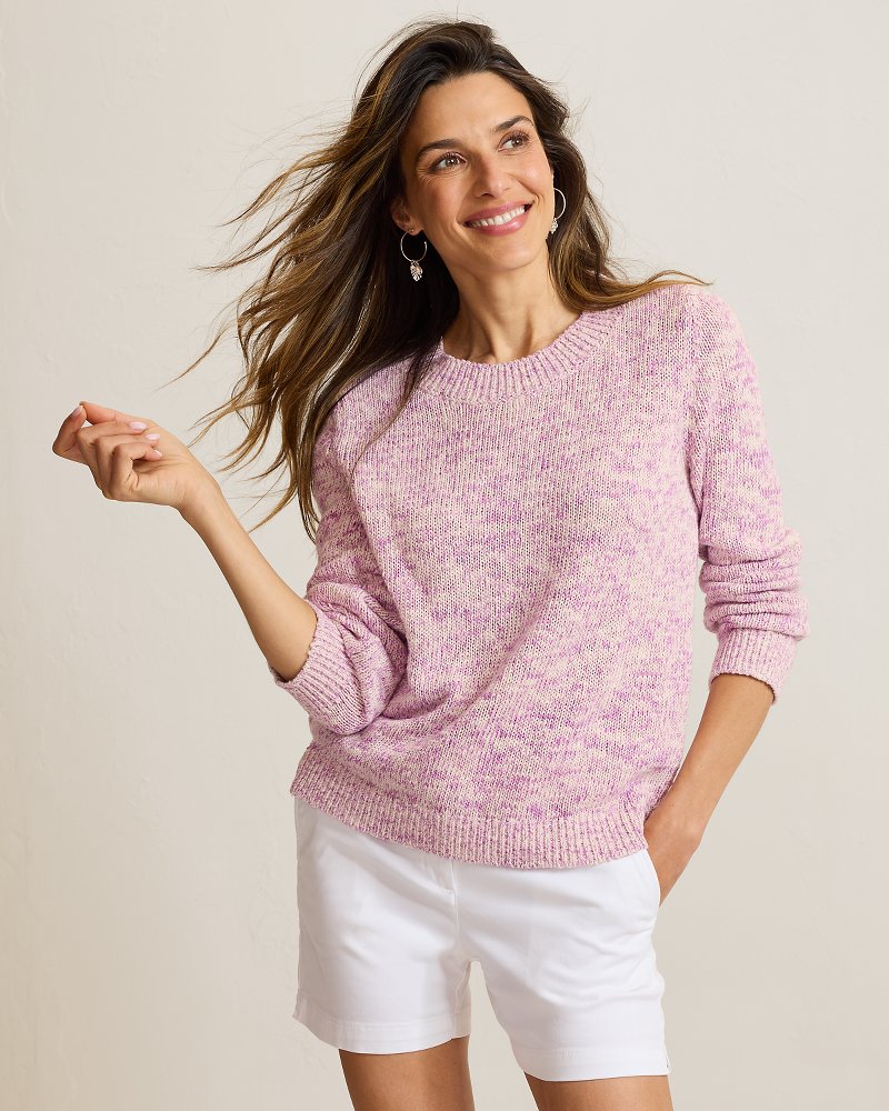 Surf Shore Mouline Jersey Crewneck Sweater