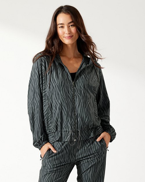Alicia Zesty Zebra IslandZone® Full-Zip Jacket