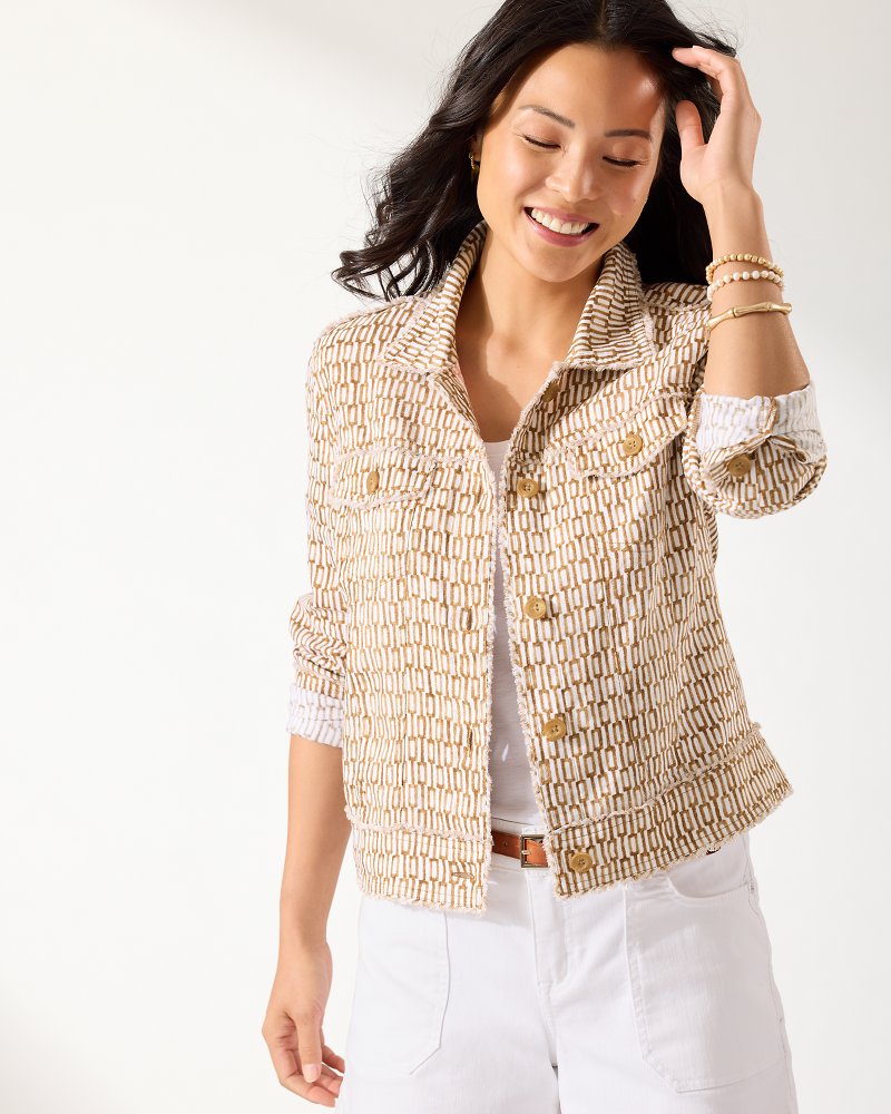 Tommy bahama cheap womens linen jacket