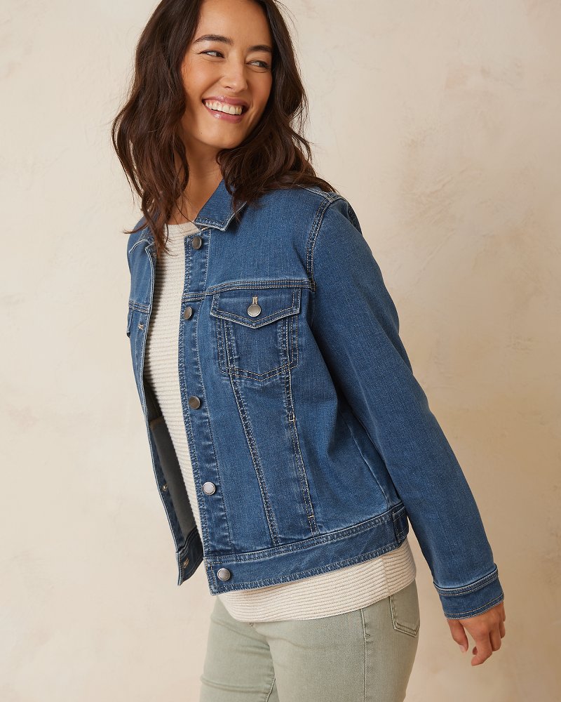 Denim Trucker Jacket | Washed Indigo