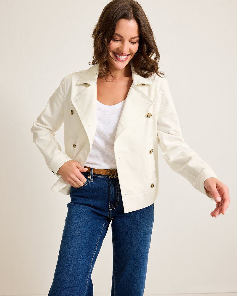 Cotton peacoat womens best sale