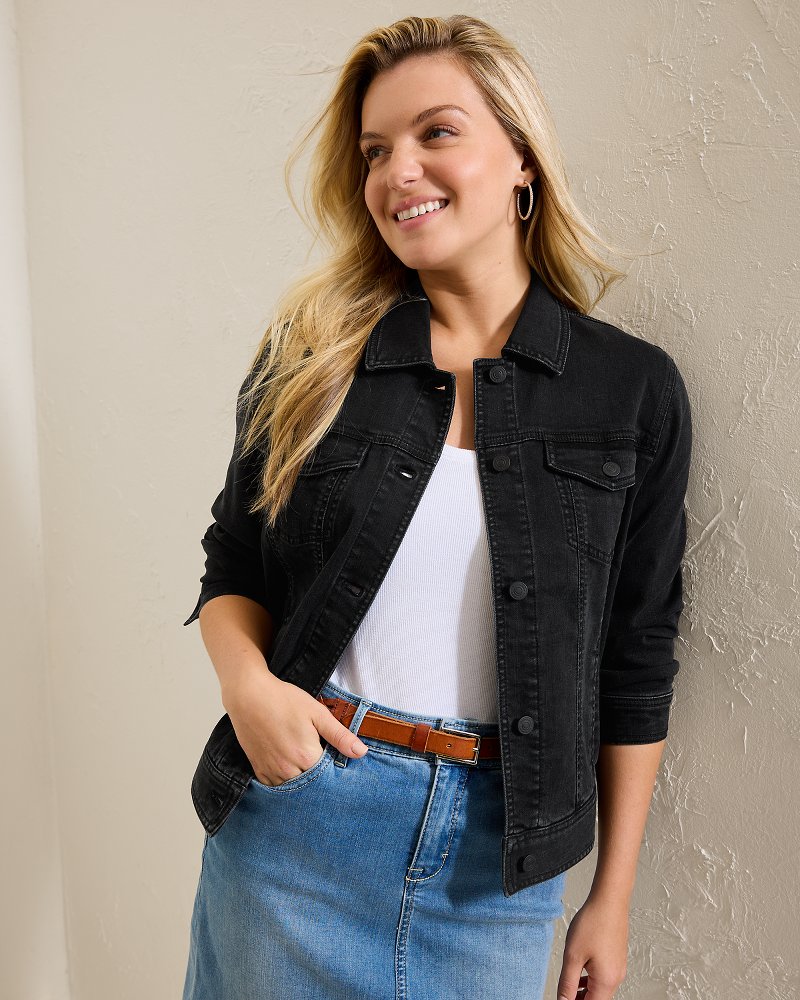 Black Classic Jean Jacket