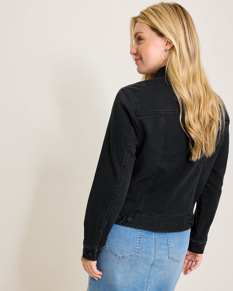 Thumbnail for Black Classic Jean Jacket