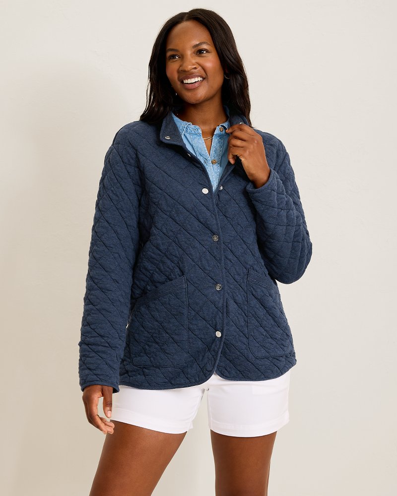 Puff Jacquard Barn Coat
