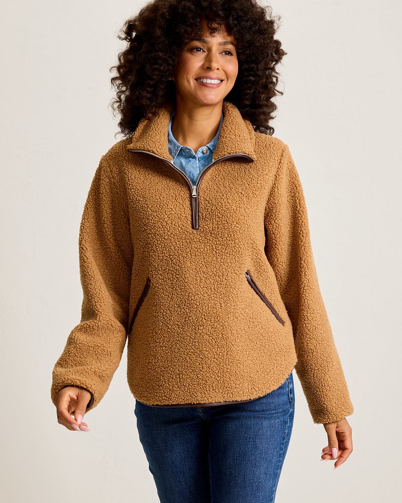 Fleece Popover Sweatshirt