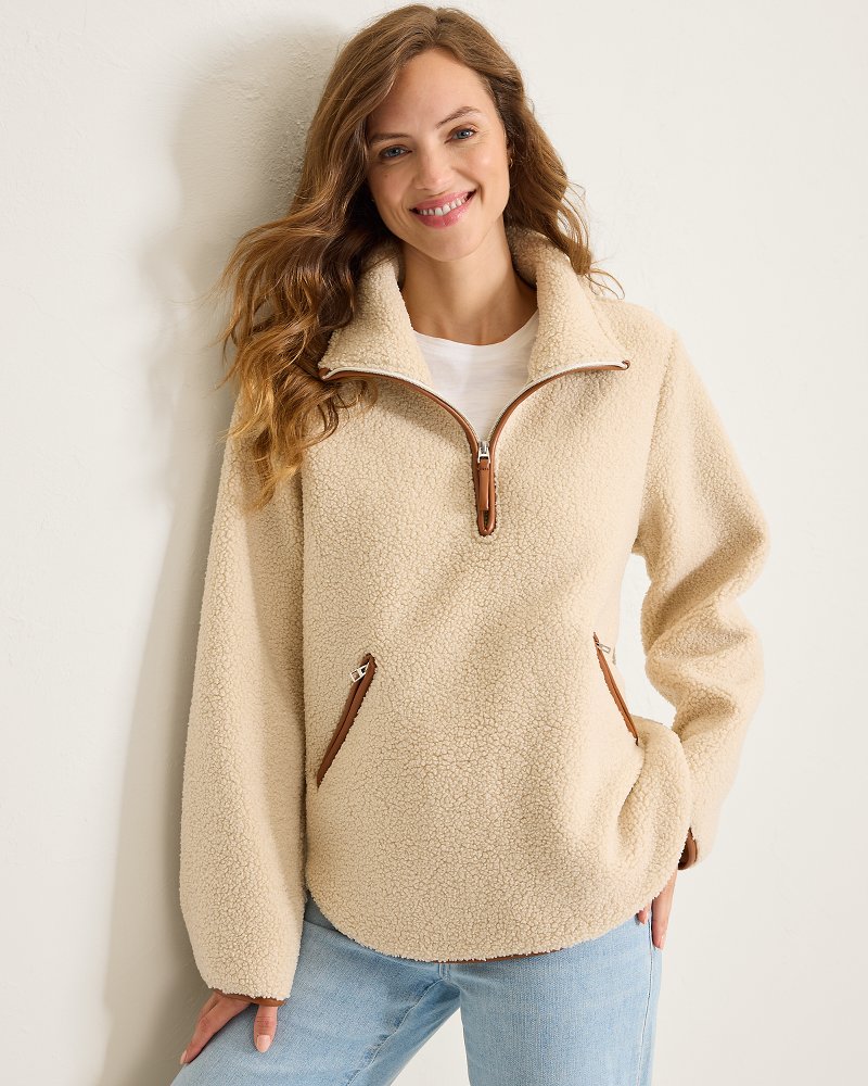 Fleece Popover Sweatshirt