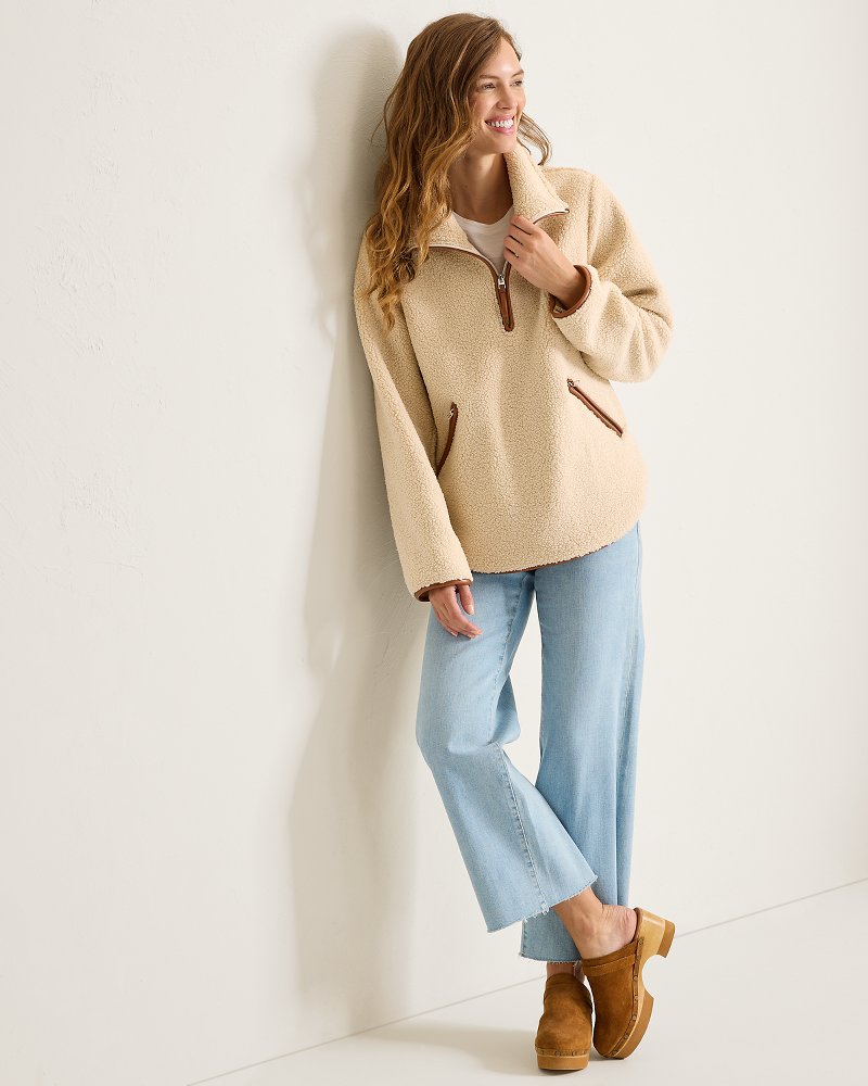 Fleece Popover Sweatshirt