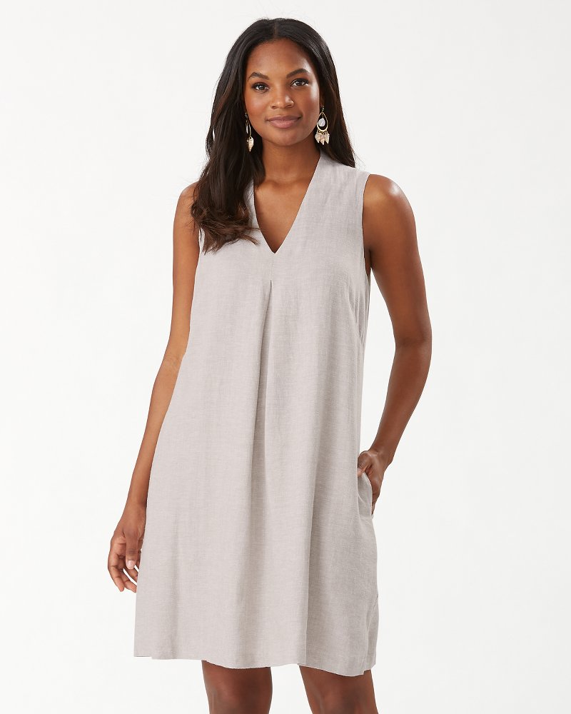 tommy bahama linen shift dress