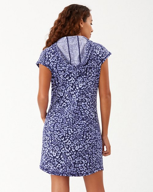 Ariana Leopard IslandZone® Hooded Dress