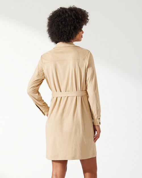 Salina Sands Long-Sleeve Shirt Dress
