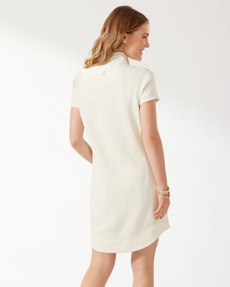 Tobago Bay Half-Zip Short-Sleeve Dress