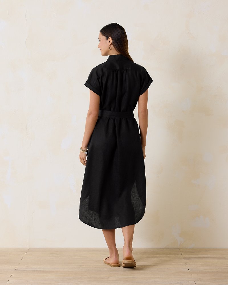 Thumbnail Image for Coastalina Linen Maxi Shirt Dress