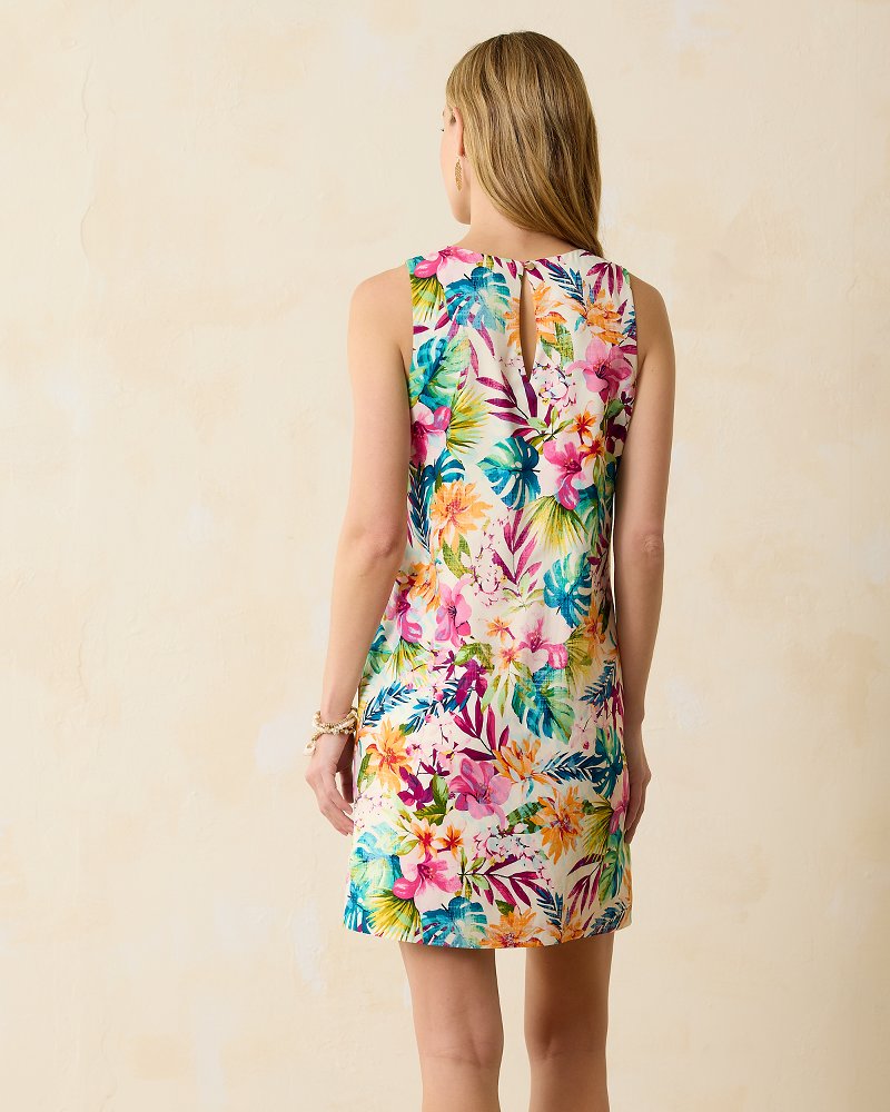 Garden of Hope & Courage Silk Shift Dress