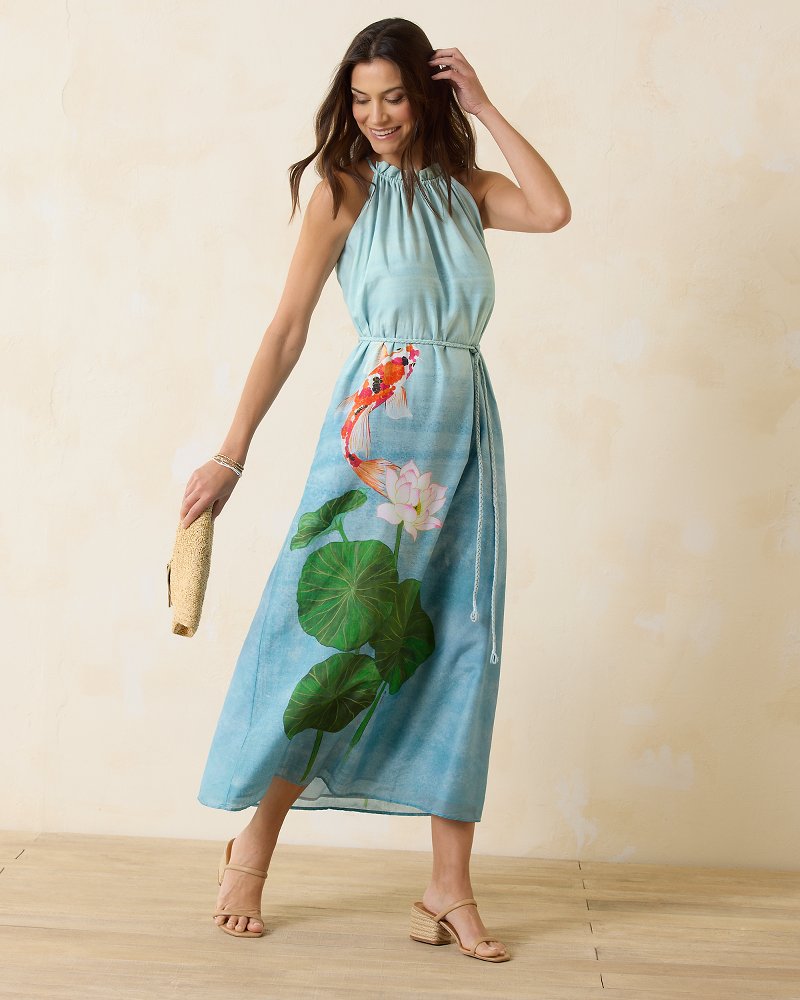 Linen Dress Maxi Midi Tommy Bahama Womens Dress Sale NWT Tommy