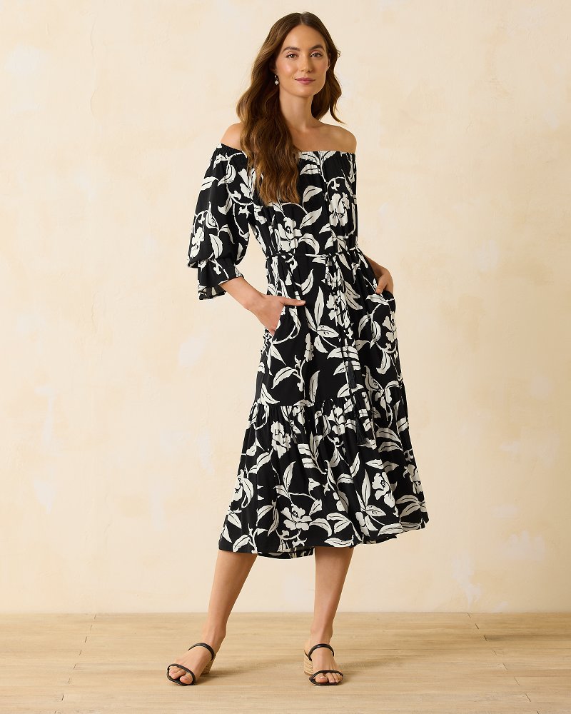 Tommy bahama 2024 off shoulder dress