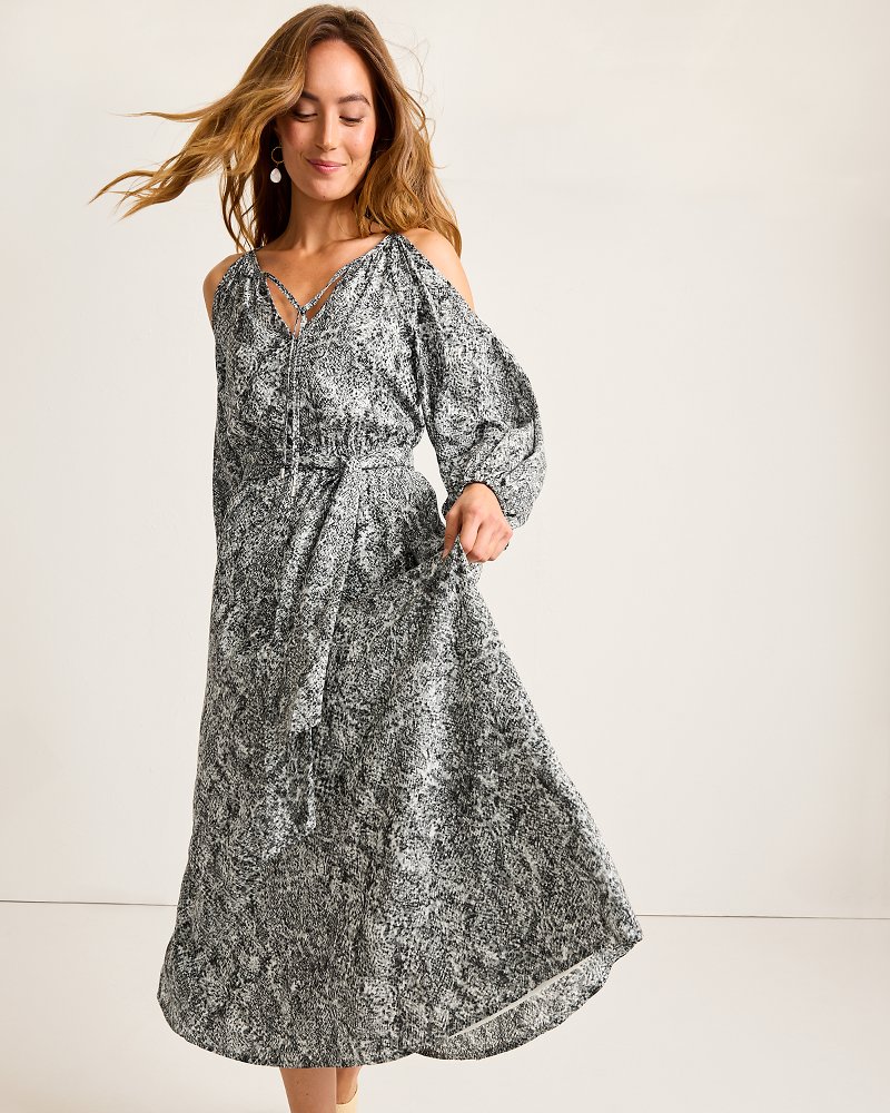 Playa Python Maxi Dress