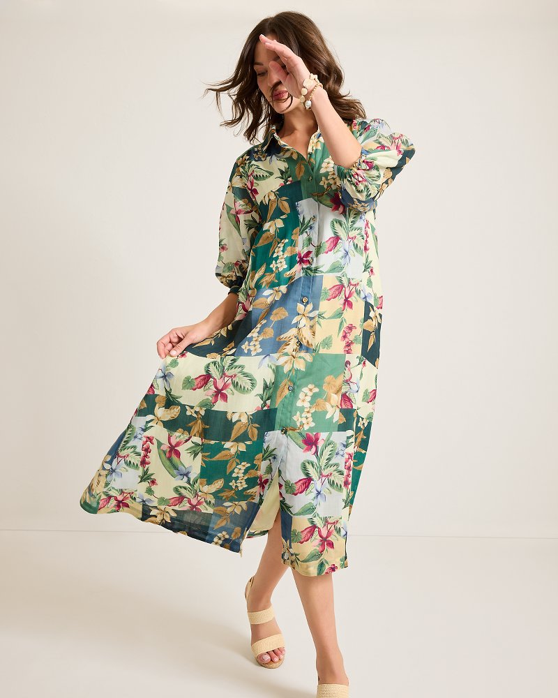 Hightide Flora Midi Shirt Dress