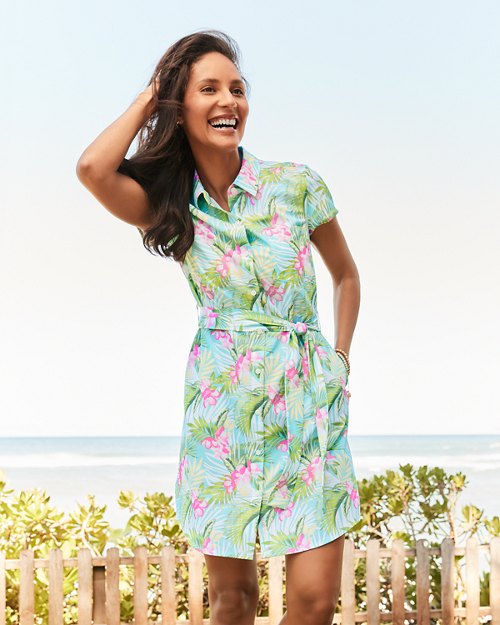 Bahama Coast Jungle Royale IslandZone® Shirt Dress