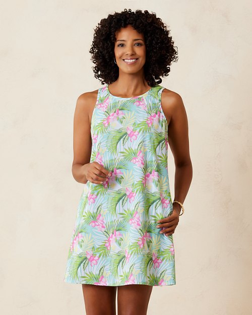 Bahama Coast Jungle Royale Sleeveless IslandZone® Dress