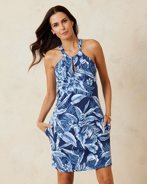 Aubrey Gulf Shore Halter-Neck IslandZone® Dress
