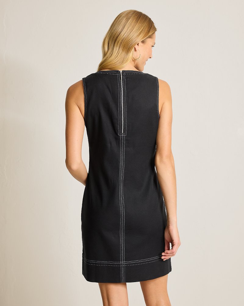 Thumbnail for Palm-A-Dora Split-Neck Sheath Dress