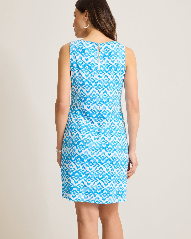 Thumbnail for Darcy Coastal Tiles Sheath Dress