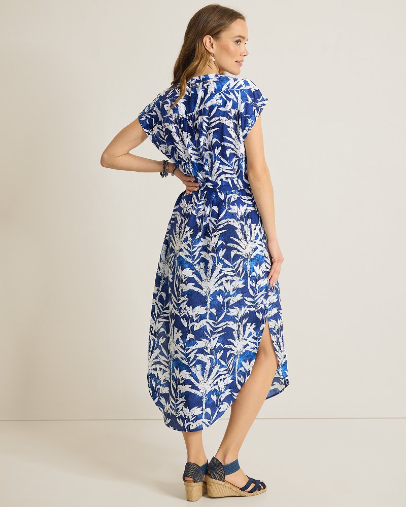 Thumbnail for Coconut Cove Midi Shirt Dress