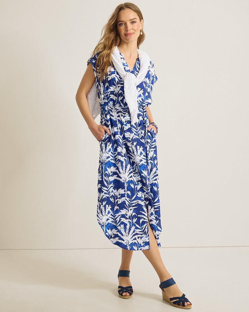 Coconut Cove Midi Shirt Dress
