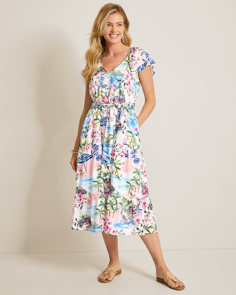 Thumbnail for Paradise Shores Midi Sundress