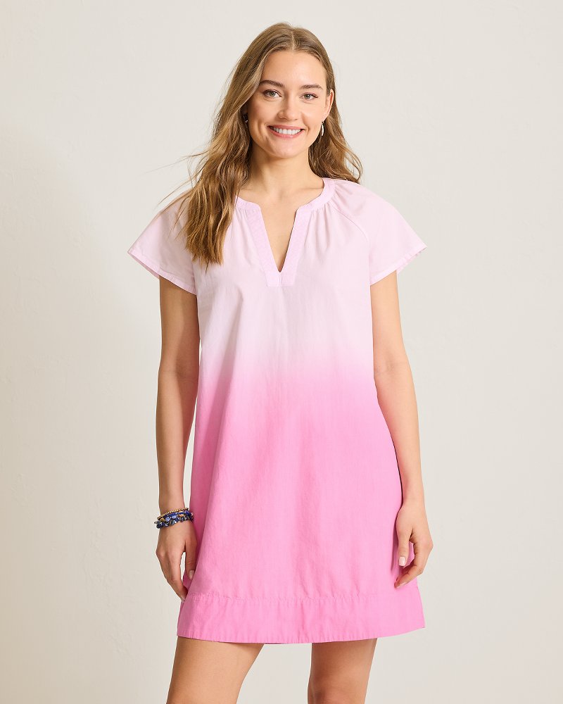 Thumbnail for Oceana Isle Sunray Ombré Short Dress