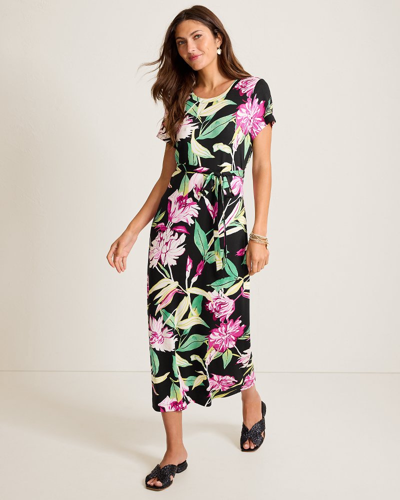 Darcy Twilight Bloom Belted Midi Dress