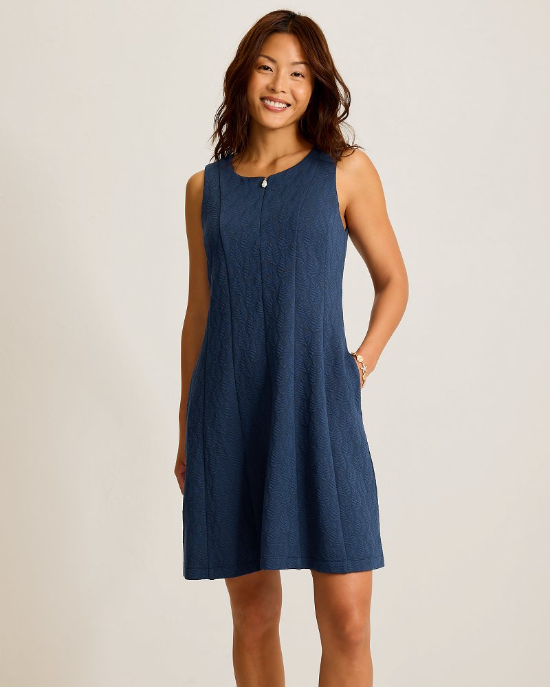 Darcy Jacquard Fit & Flare Dress