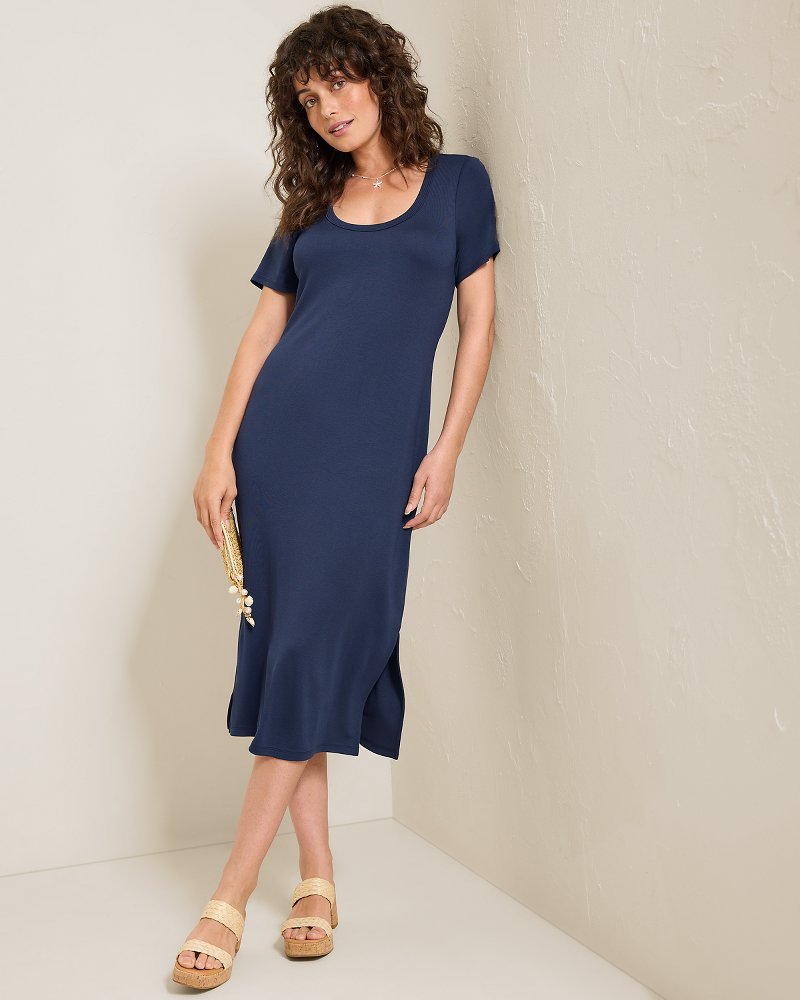 Darcy Short-Sleeve Midi Dress