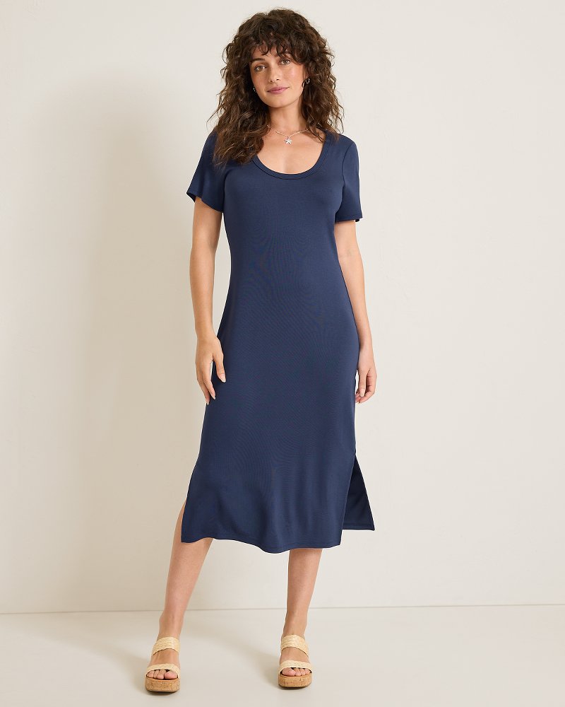 Darcy Short-Sleeve Midi Dress